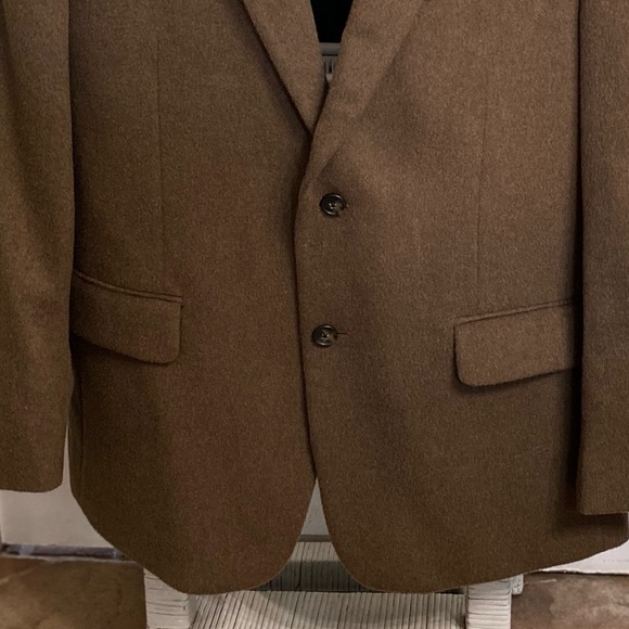 Joseph A Banks 100% Camel Hair Blazer Sport Coat Size 42S NO further reductions - Picture 4 of 9